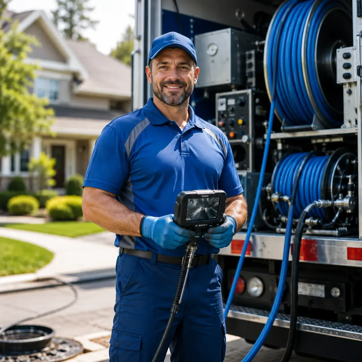 Local outdoor drain cleaning specialists in Holton, MI